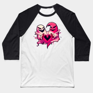 Two pink Ghosts Baseball T-Shirt